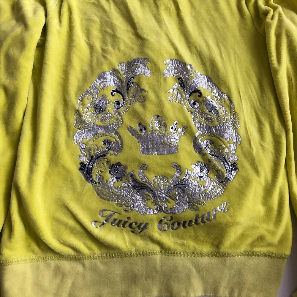 Lime green/yellow juicy couture